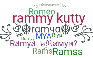 Segvārds - Ramya