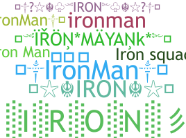 Segvārds - Iron