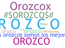 Segvārds - Orozco