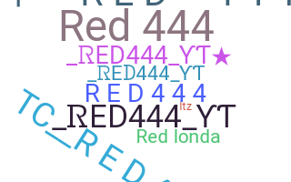 Segvārds - RED444