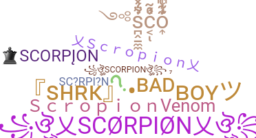 Segvārds - Scorpion