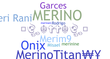 Segvārds - Merino