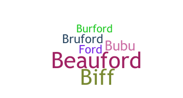 Segvārds - Buford