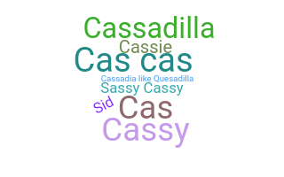 Segvārds - Cassidy