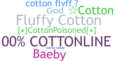 Segvārds - Cotton