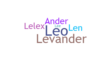 Segvārds - Leander
