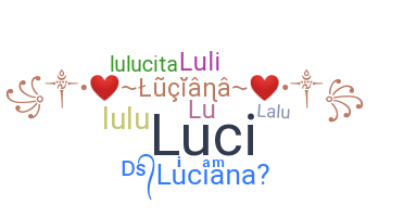 Segvārds - Luciana