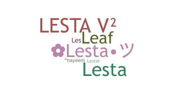 Segvārds - Lesta