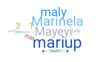 Segvārds - Marely