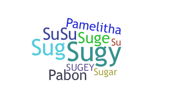 Segvārds - Sugey
