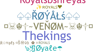 Segvārds - Royals
