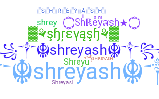 Segvārds - shreyash