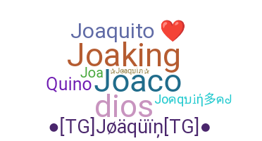 Segvārds - Joaquin