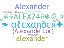 Segvārds - Alexander24