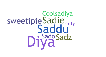 Segvārds - Sadiya