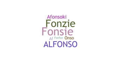 Segvārds - Afonso