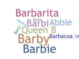 Segvārds - Barbara