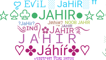 Segvārds - Jahir