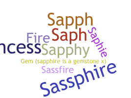 Segvārds - Sapphire