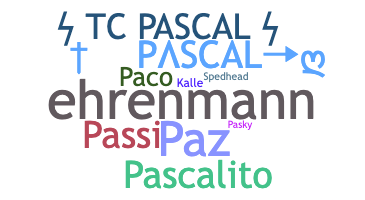Segvārds - Pascal