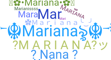Segvārds - Mariana