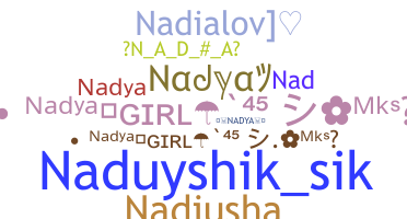 Segvārds - Nadya