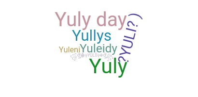 Segvārds - yuly