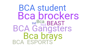 Segvārds - BCA
