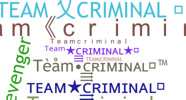 Segvārds - Teamcriminal