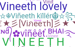 Segvārds - Vineeth