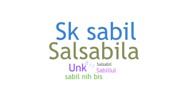 Segvārds - Sabil