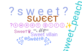 Segvārds - Sweet
