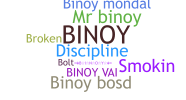 Segvārds - Binoy