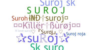 Segvārds - suroj