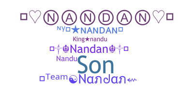 Segvārds - Nandan