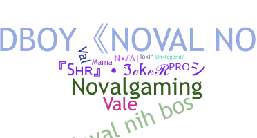 Segvārds - Noval