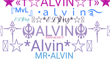 Segvārds - Alvin