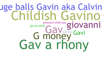 Segvārds - Gavin