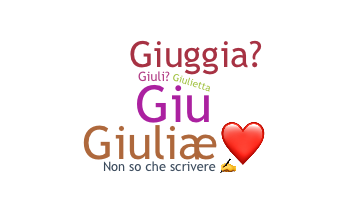 Segvārds - Giulia