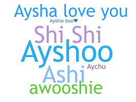 Segvārds - Aysha