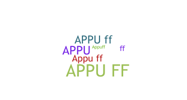 Segvārds - AppuFF