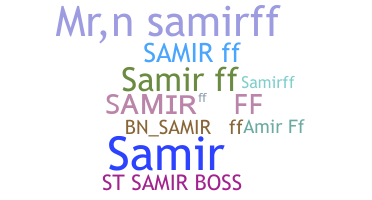 Segvārds - SAMIRFF