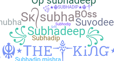 Segvārds - Subhadeep