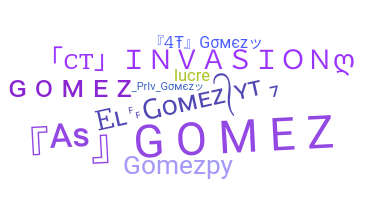 Segvārds - Gomez