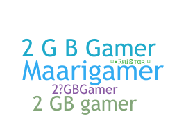 Segvārds - 2GBGAMER