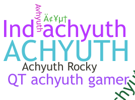 Segvārds - Achyuth
