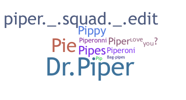 Segvārds - Piper