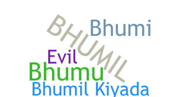 Segvārds - Bhumil