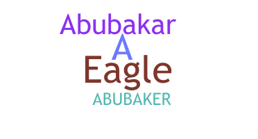 Segvārds - Abubaker