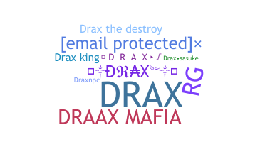 Segvārds - Drax